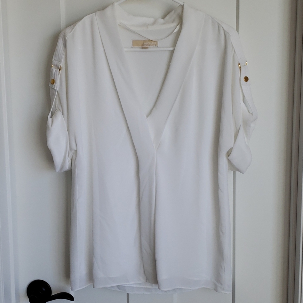 Michael Kors White Blouse
